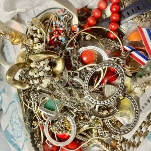 Old junk jewelry